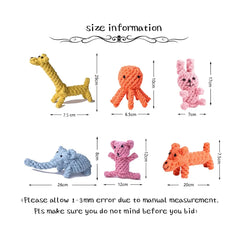 Durable Animal Design Rope Toys